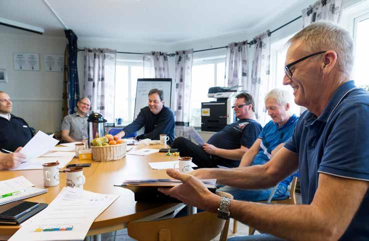 OMBORD HÅLLBART Vi alla som jobbar i rederiet bör tänka på buller vid vårt ordinarie arbete.