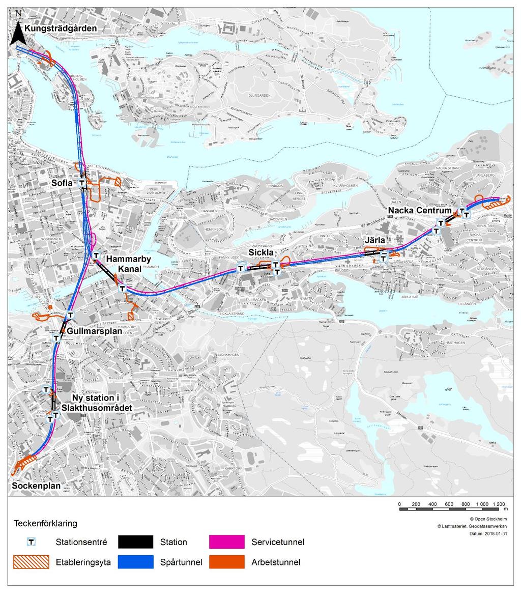 Figur 1. Översiktskarta 2 Tekniska förutsättningar 2.