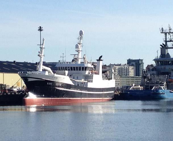 Ceton ligger här i Frihamnen april 2015 I Frihamnen ligger också S 205 Ceton, registrerad i