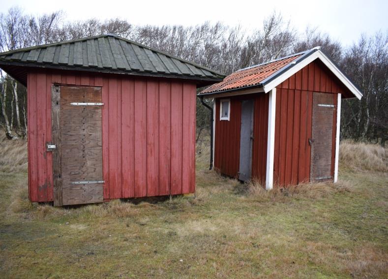 tidigare torrtoa (6 kvm) och den andra är ett