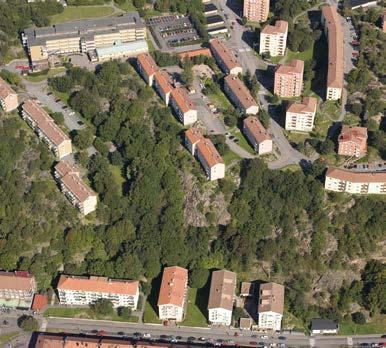 BESKRIVNING OCH ANALYS Utsikten från Gråberget över Majorna och älven. Södra delen av Gråberget. Chapmans torg STADSDELEN OCH OMRÅDET Majorna Majorna är en gammal stadsdel med egen identitet.