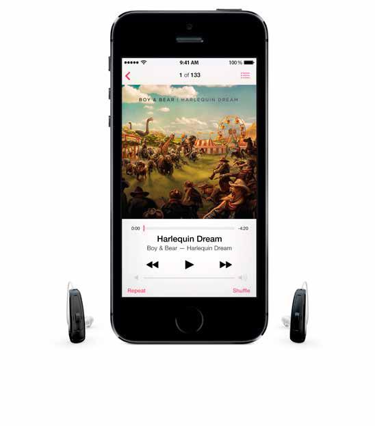 DIREKT LJUD- STREAMING Njut av direktanslutning till iphone, ipad och ipod touch Nu kan du utnyttja alla funktioner som din iphone har att erbjuda: Telefonsamtal: Hör personen som du talar med direkt