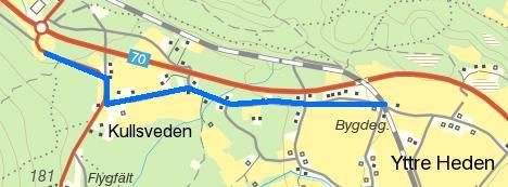 Kommun Från ort Till ort Sträcka