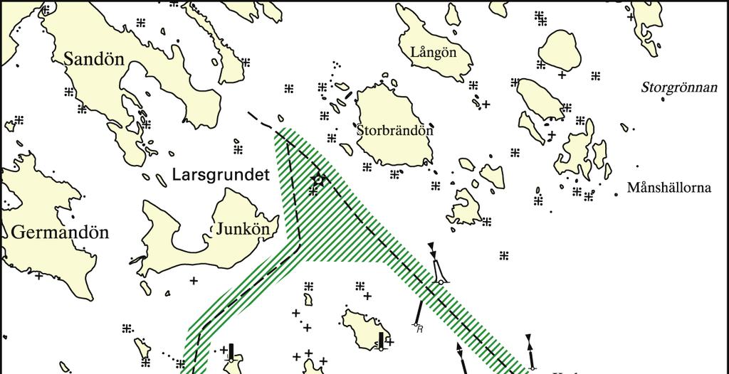 Bilaga 5 Bottenvikens sjötrafikområde Delar av lotslederna Farstugrunden Luleå och Rödkallen Sandgrönnfjärden Luleå Område - Lotsledsavsnittet Farstugrunden Larsgrundet/Junköfjärden -