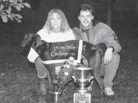 Micke vann även ett andra täcke denna dag då hans Zilv ilver Zorr orro vann Hills ills Cup up före Golden Real. För första gången avhölls Whippet St t Leger på långdistans. Det blev St Leger 1991.