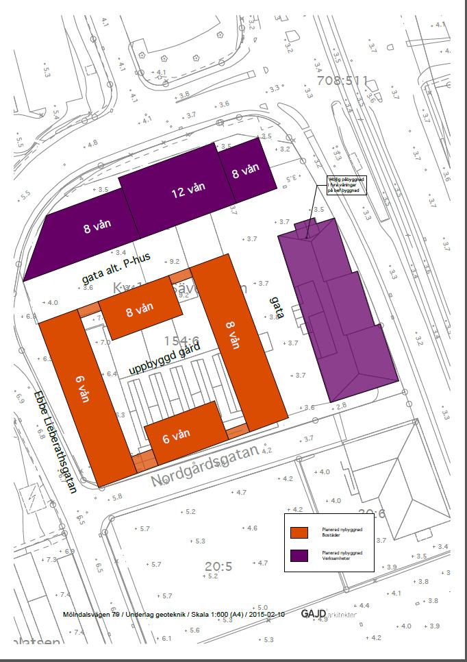 Uppdrag: 1.7 Krokslätt 14:6 m fl Dokument: PM Geoteknik Datum: 21-3-27 Rev A: 21-12-11 Rev B: 216-6-16 1.