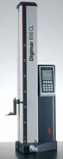 - 20 Digimar. Höjdmätare Digimar 816 CL Digimar 816 CL 350/600 mm: Det robusta och användarvänliga Höjdmätinstrumentet, den perfekta utrustningen för noggranna mätningar för produktionen.