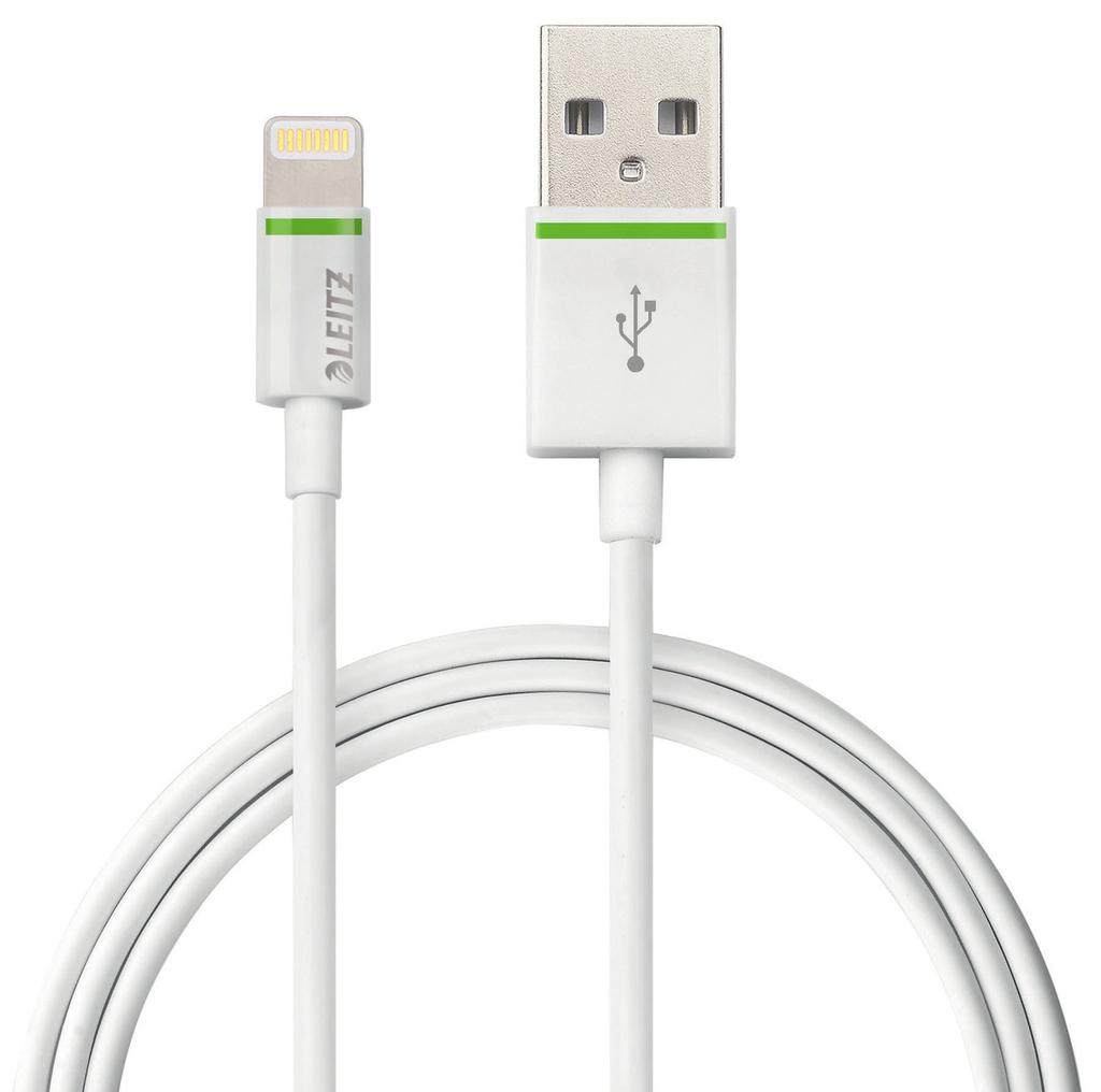 129:- Ord.pris 173:- Kabel Lightning Leitz Complete - höghastighetskabel.