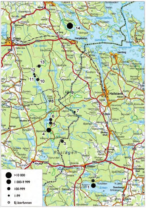 Avverkning på eller i direkt anslutning till någon av lokalerna har inte förekommit under perioden.