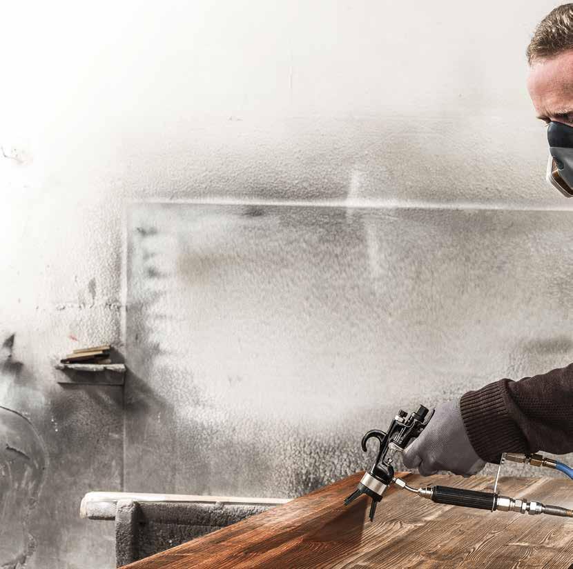 6 Trä- och metallbearbetning (Explosionsskydd) 6 Perfekta ytor. För värdefulla objekt. I de flesta snickerier och metallhandverk värdesätter man riktigt hög kvalitet.