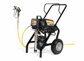 2 Byggbranschen - Innerväggar och fasader 2.1 Airless 2.1.3 Kolvpumpar 2 ProSpray 3.34 Spraypack High-Tech för trögflytande material som t.ex.