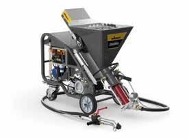 3 Byggbranschen - Puts, spackel och bitumen 3.1 Airless 3.1.3 Airless tillbehör PlastMax Spraypack Blandningspump (230 V) för rationell påföring av mineral- och pastösa material.