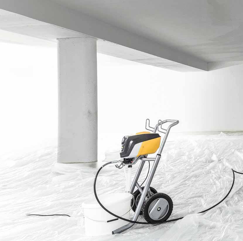 1 1 Mindre projekt och enstaka sprutning Snabbt och enkelt. Effektiv teknik även för mindre jobb. Perfekta ytor efterfrågas även vid reparations- och renoveringsjobb. Dessa kan lätt fås med maskiner.