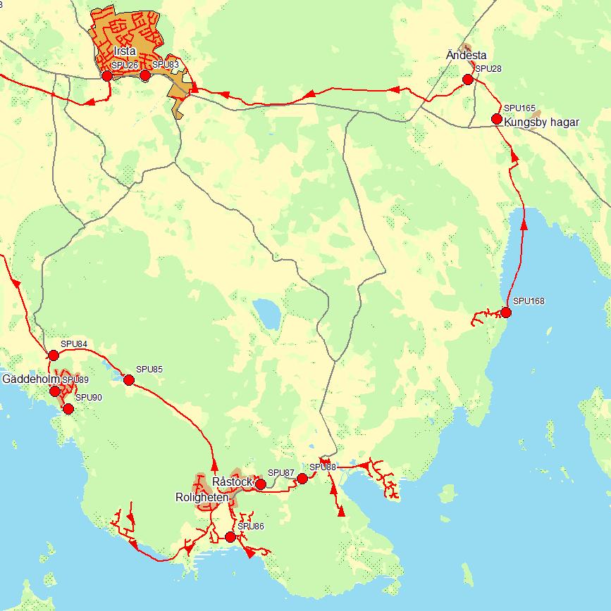 Sydöstra Västerås.