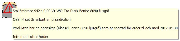 I denna version så har vi dock öppnat upp möjligheten så att du, förutom att du kan välja det utgående tyget Blazer, även kan välja det nya tyget Fenice på följande