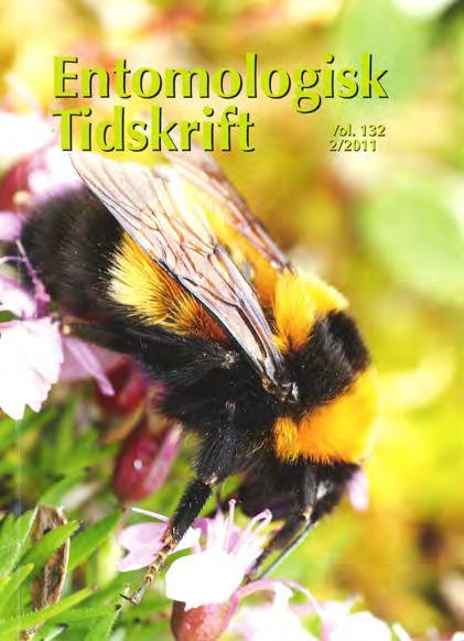 Prenumerera på Entomologisk Tidskrift Utgivare: Sveriges Entomologiska Förening Tidskriften grundades år 1880. Entomologisk Tidskrift publicerar originalarbeten och översiktsartiklar i entomologi.