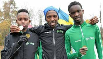 Samtidigt tog klubben hem lagguldet genom Husein, Mowliid Dahir (21:a plats) och Abdullahi Rooble (28:a). I veteranklasserna fick klubben ytterligare två medaljer.