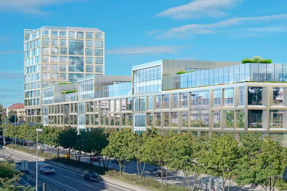 FASTIGHETSFÖRTECKNING 115 ÖVRIGA PER 31 DECEMBER 2017 3 Pelaren 1 Fastighetsnamn Område Gatuadress Byggår Kontor/kvm Butik/kvm Industri + lager/kvm Bostad/kvm Hotell/kvm Parkering + Övrigt/kvm Total