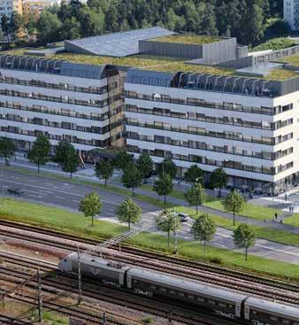 ett typiskt exempel på ett byggprojekt med hållbarhetstänk i grunden.