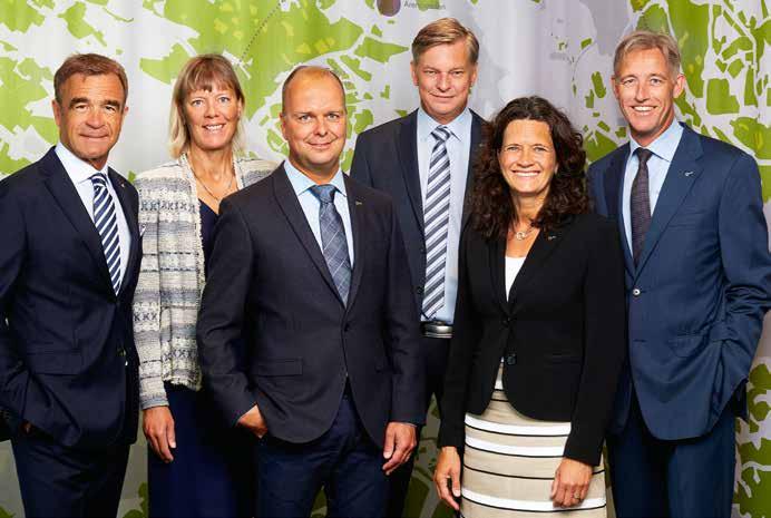 BOLAGSSTYRNINGSRAPPORT 91 Koncernledning Klaus Hansen Vikström Vice VD, Affärsutvecklingschef Åsa Bergström Vice VD, ekonomioch finanschef Klas Holmgren Chef Projekt och förädling Anders Borggren