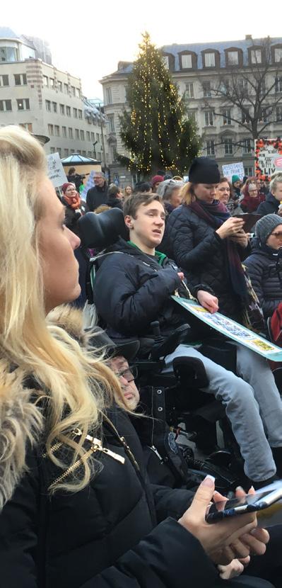 LSS-manifestation Stockholm att förbundsstämmor numera äger rum vartannat år.