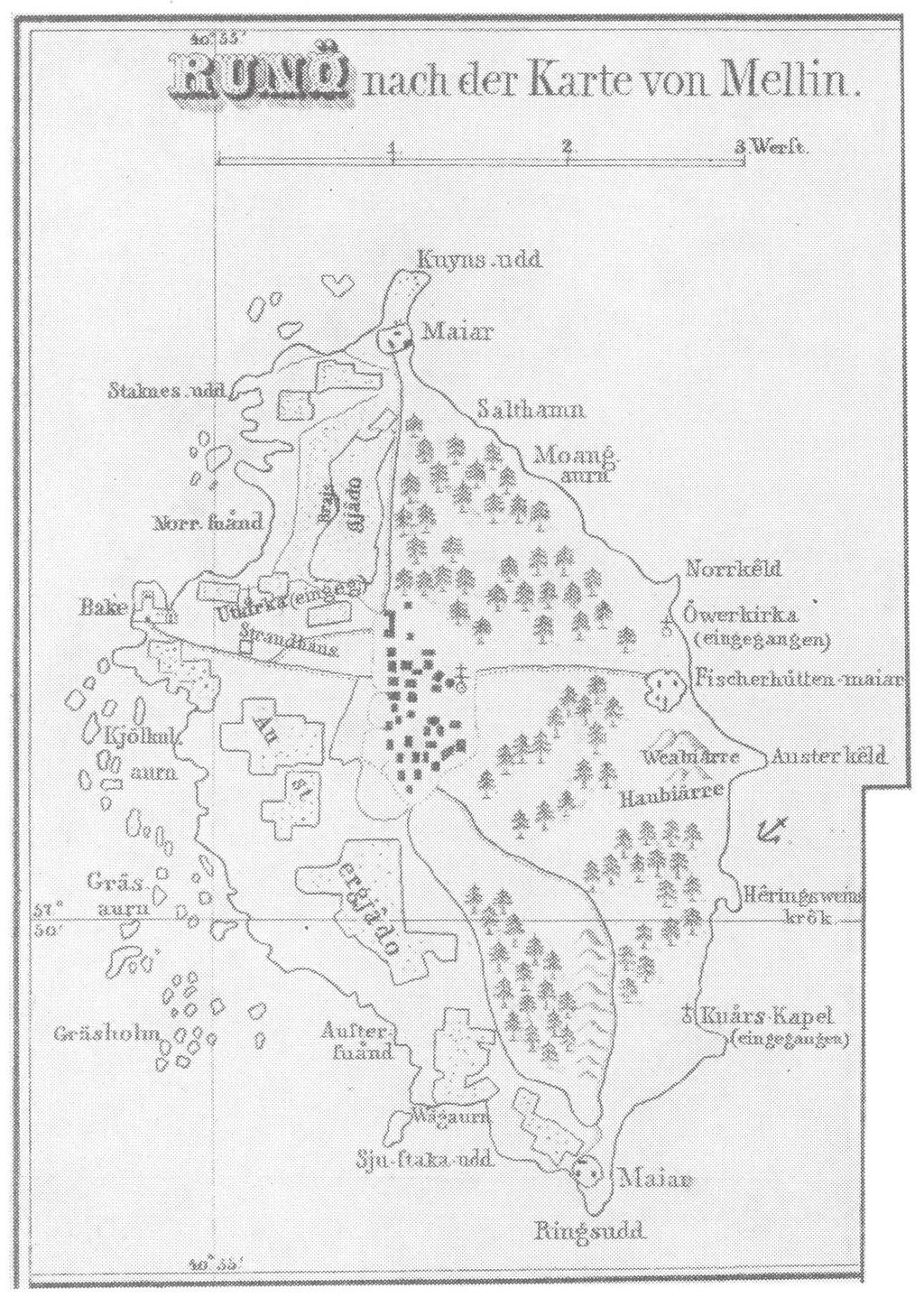 TABEL 1. Maastikuosade nimed, boli numbrid, aakrid ja heinarõugud 1688.