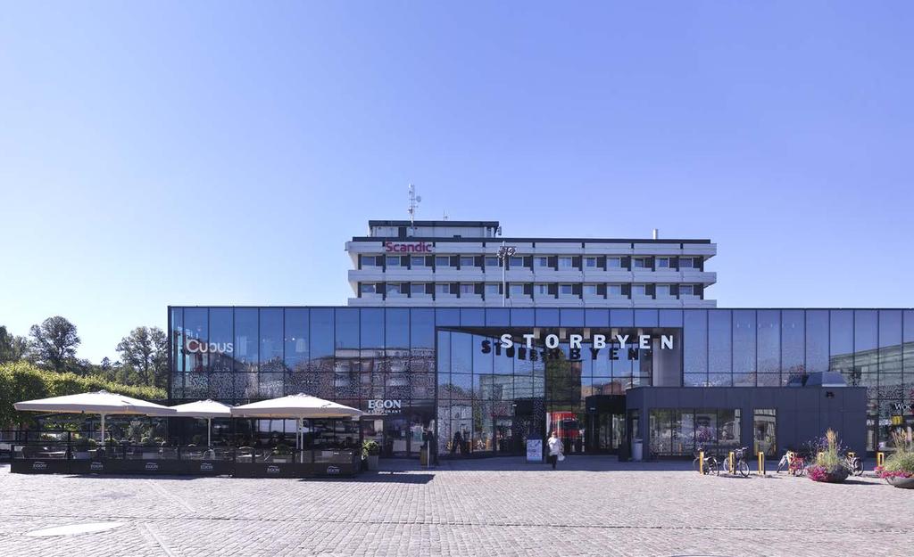 Kjøpesenter, Sarpsborg, Norge Storbyen Kjøpesenter Objekt: Köpcenter.