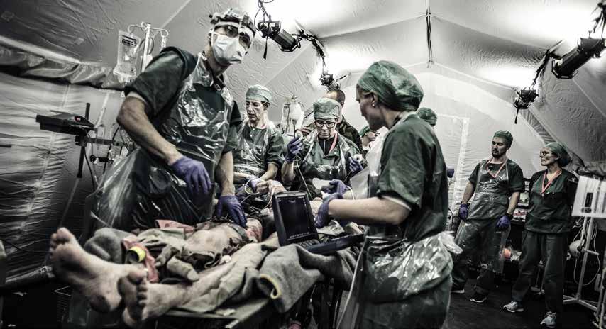 Som anestesiolog kommer du finnas nära våra soldater i fält eller vara en viktig del i ett operationslag på en camp.