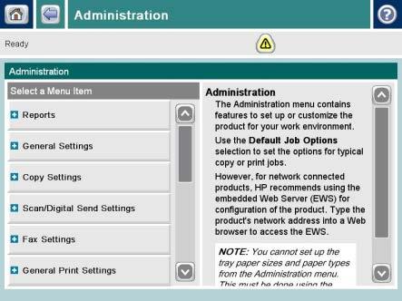 Förbättrad produktivitet: ny mapp för inställningar Settings (Inställningar) är nu det nya administrationsverktyget Det är lättare att