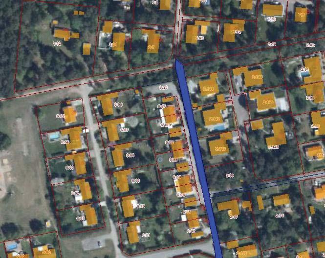 Bild: Hofterup ga:4 Samt Hofterup s:5, okänt antal delägare fastigheter, delägarförvaltning Utgör allmän plats i plan.