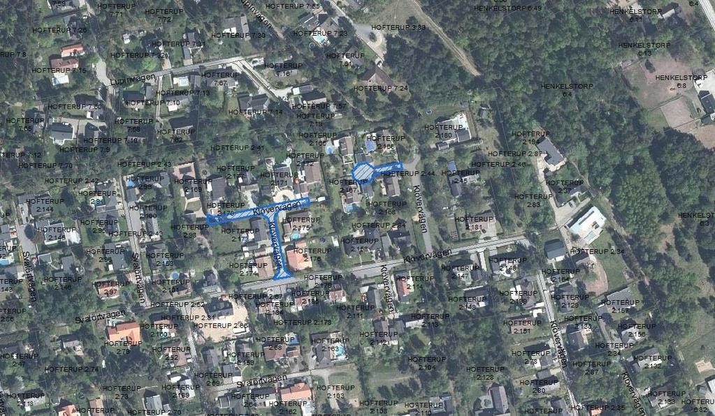 Klövervägen 34 samt 38 14 Gemensamhetsanläggning (Hofterup ga:6), delägarförvaltning. Hofterup s:14, delägarförvaltning Gemensamhetsanläggning (Hofterup ga:7), delägarförvaltning.