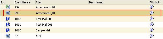 Du kan även dubbelklicka eller högerklicka på dokumenten i listan för att utföra olika funktioner. 17.