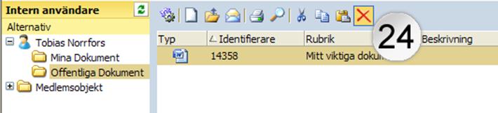 Om systemadministratören inaktiverar uppdateringen av genvägar i administrationspanelen (Revision_UpdateShortcutsToNewRevisionPropID) går det att skapa genvägar till tidigare revisioner av dokumentet.