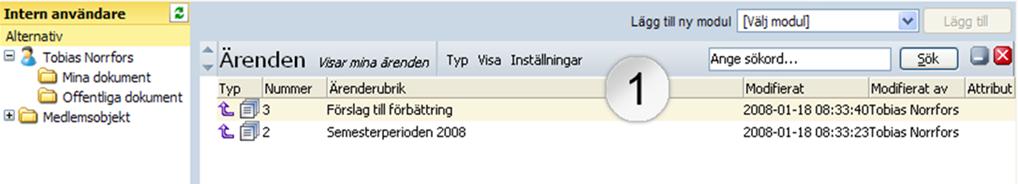 18 Ärendehantering Platina ärendehanteringsmodul används för att visualisera, automatisera och enklare skapa nya ärenden, både vanliga ärenden och diarieförda.