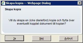 Klicka på Avbryt om du ångrar dig. Klicka på OK för att genomföra makuleringen.