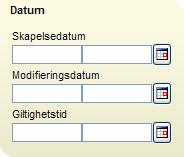 Du kan även välja att söka efter dokument med ett visst attribut.