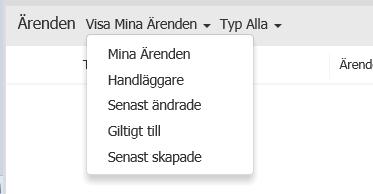 Obs: Om du får fler än 10 sökträffar, samtidigt som inställningen för startboxen är visning av max 10 träffar, så ser du ett plustecken på boxens statusrad, som visar att det finns fler sökträffar