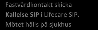anhörga nför SIP-möte på sjukhus med hjälp av