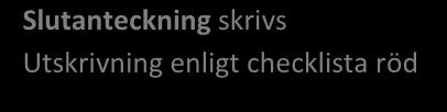 hjälpmedel Utskrvnngssamtal Blr utskrven en vardag så snart som möjlgt efter