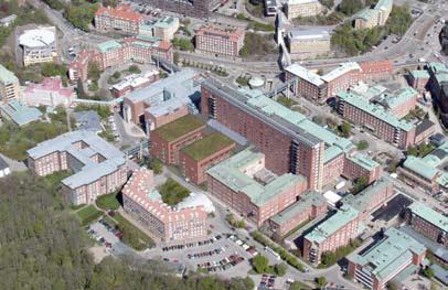 Byggnaden Bild- och interventionscentrum Bild- och interventionscentrum planeras på ett markområde intill centralkomplexet.