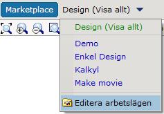 Den här funktionen har slagits ihop med den gamla möjligheten att exportera till Cad, och heter nu Exportera ritning.