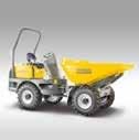 Banddriven dumper För kostnadseffektiv materialtransport i svår