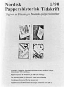 1990 skedde namnbytet till Nordisk Pappershistorisk Tidskrift. Motiveringen gavs av redaktören Jan Olof Rudén: REDAKTÖREN HAR ORDET NPH-Nytt har bytt namn från och med detta nummer.