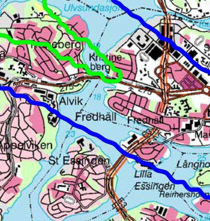 Uppdragsnr: 10160840 Daterad: 2014-03-15 Reviderad: 2015-03-18 Handläggare: Kv Primus, Trafikbullerutredning Nya bostäder nordväst om E4 Status: Figur 19. Maximala ljudnivåer från flygtrafik.