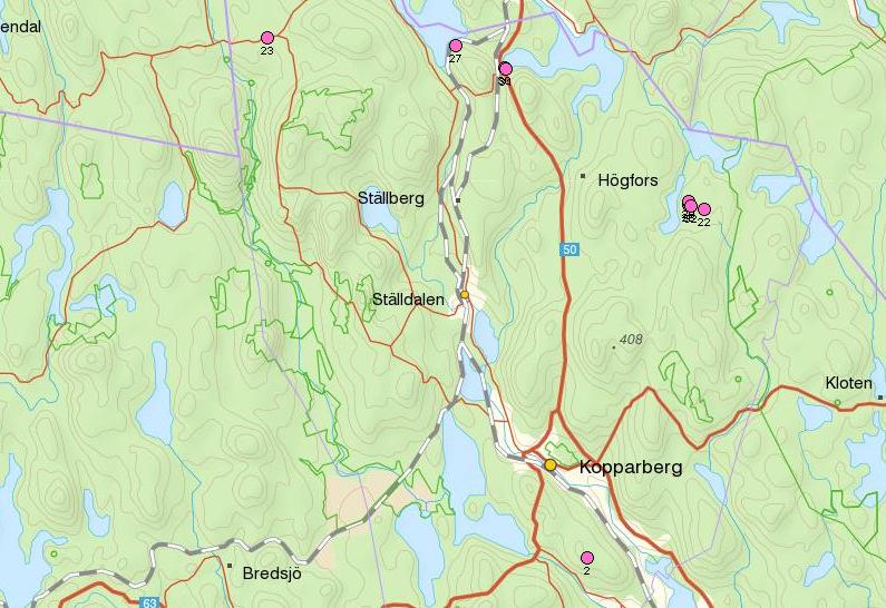 Anbudsunderlag Gillersklack Page 18 of 121 Datum 2018-08-15 Ordernummer: 166936 Fastighetsbeteckning: Ljusnarsberg Gillersklack 1:1 m fl.