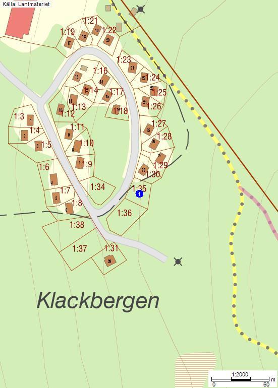 Anbudsunderlag Gillersklack Page 62 of 121 KARTA DIREKT Alla områden; Fastighet; 1:2000;