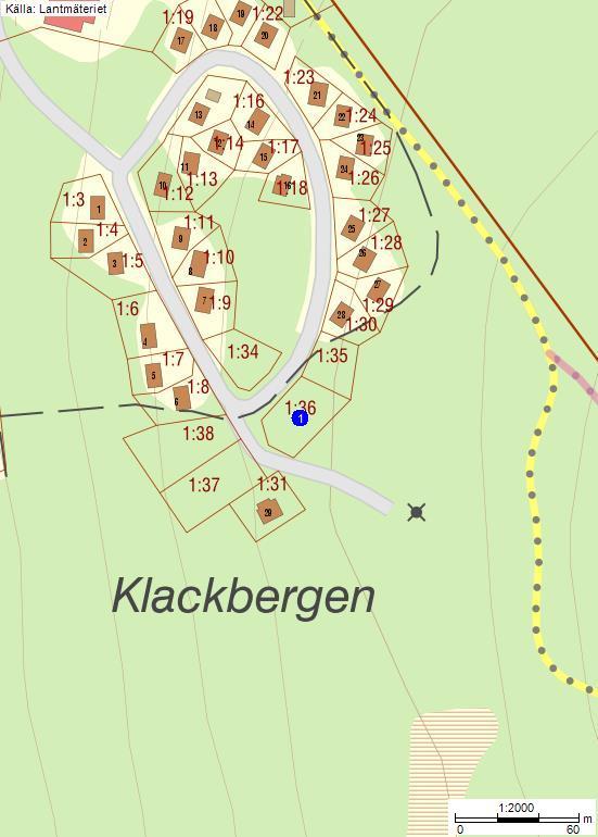 Anbudsunderlag Gillersklack Page 67 of 121 KARTA DIREKT Alla områden; Fastighet; 1:2000;