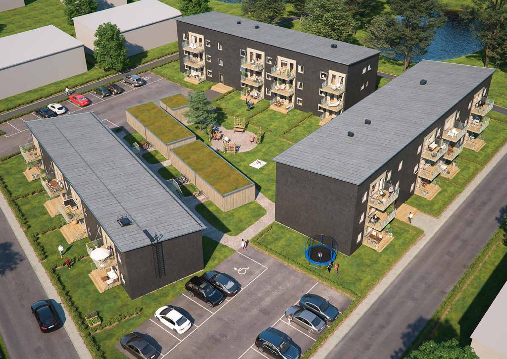 VÄLKOMMEN HEM TILL BOKLOK VENDELSRO KORT OCH OTT BRF BoKlok Vendelsro Hustyp Flerfamiljshus Antal bostäder 32 Antal rum 2-4 RoK Storlek 55-85 Område, ort Vikhem, Staffanstorp Uteplats Balkong eller