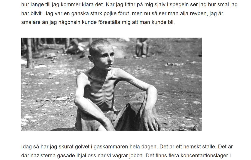 och Wikipedia användes knappt några skriftliga facktexter. Referenser till fackböcker saknades helt, trots att skolan hade ett bibliotek.