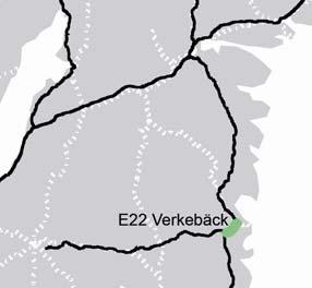 Fig: Kartan visar vägnätets hastighet från och med hösten 2009 5.